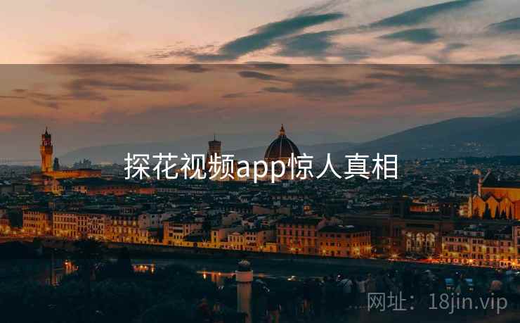 探花视频app惊人真相