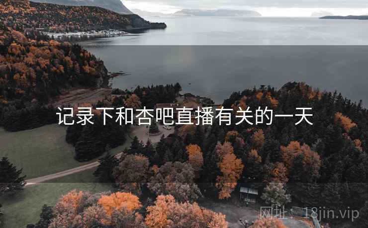 记录下和杏吧直播有关的一天